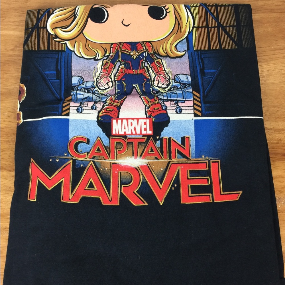 Funko Collector Corps Captain Marvel Graphic Tee